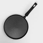 Сковорода блинная Discovery, d=25 см, пластиковая ручка, антипригарное покрытие, алюминий, серая - Фото 2