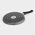 Сковорода блинная Discovery, d=25 см, пластиковая ручка, антипригарное покрытие, алюминий, серая - Фото 3