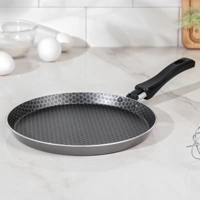 Сковорода блинная Discovery, d=22 см, антипригарное покрытие, серая
