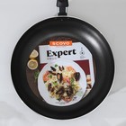 Сковорода «Эксперт», d= 26 см, стеклянная крышка, антипригарное покрытие, цвет бордовый - Фото 8