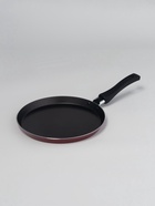 Сковорода блинная «Эксперт», d=22 см, пластиковая ручка, антипригарное покрытие, алюминий, бордовая - Фото 1