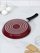 Сковорода блинная «Эксперт», d=22 см, пластиковая ручка, антипригарное покрытие, алюминий, бордовая - Фото 6