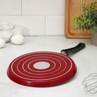 Сковорода блинная «Эксперт», d=25 см, антипригарное покрытие, бордовая - Фото 5