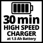 Зарядка для аккумуляторных батарей PXC Power X-Twincharger Einhell 4512069, 18 В - Фото 5