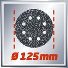 Шлифмашина эксцентриковая Einhell TC-RS 38 E, 380 Вт, d=125 мм, 12000-26000 кол/мин - Фото 6