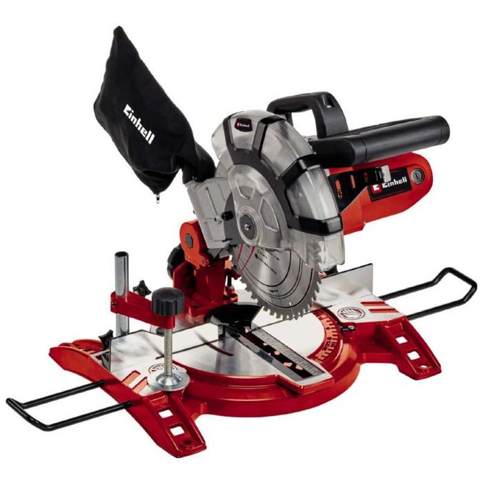 Пила торцовочная Einhell TC-MS 2112, 1600 Вт, 210х30 мм, 5000 об/мин, 210х30 мм