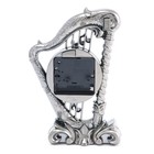 Часы - будильник настольные «Арфа», дискретный ход, циферблат 6.5 см, 19×14 см, АА - Фото 5