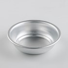 Миска, 500 мл, d=16 см, алюминий, серебристый - Фото 2