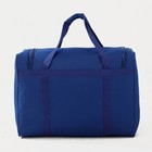 Сумка дорожная на молнии, цвет синий - Фото 2