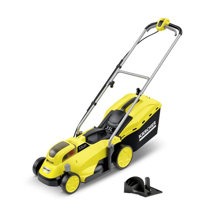 Аккумуляторная газонокосилка Karcher LMO 18-33 Battery, 18 В, 35-65 мм, БЕЗ АКБ И ЗУ - Фото 1