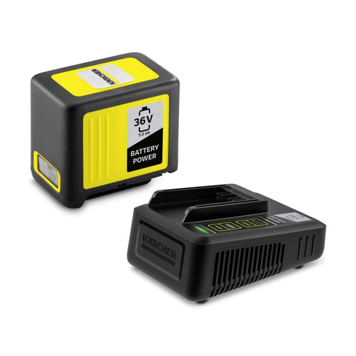 Аккумулятор и зарядное устройство Karcher Starter Kit Battery Power 36/50, 36 В, 5 Ач, 1.5 м   54000 - Фото 1