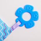 Погремушка - прорезыватель «Зайка» с шуршалкой, Крошка Я 5358991