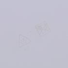 Корзина бельевая с крышкой «Пирула», 55 л, 42×34×54 см, цвет белый - Фото 4