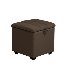 Пуф Осло мини 400х400х410 Рогожка CHOCOLATE