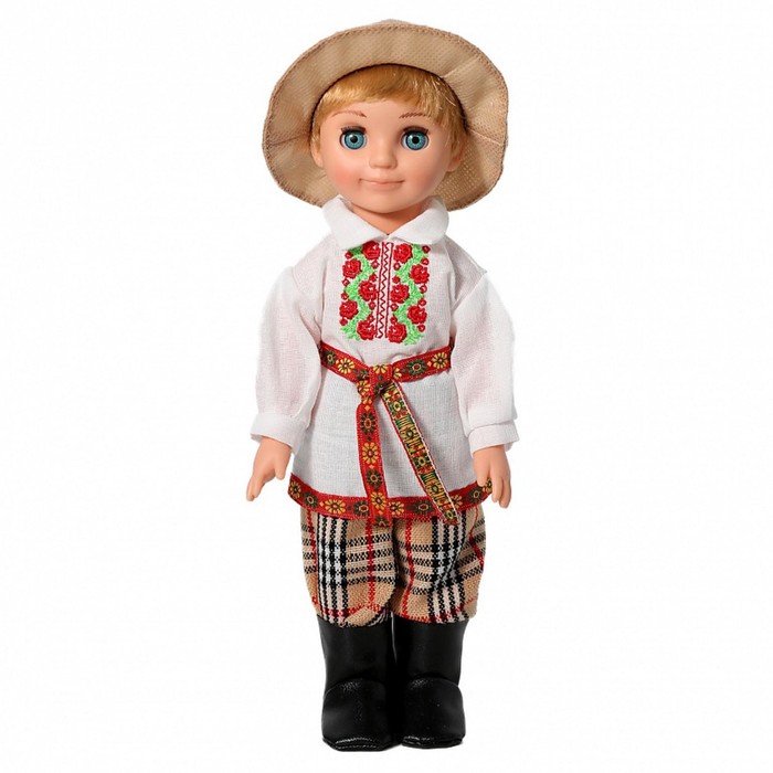 Кукла «Мальчик в белорусском костюме», 30 см - Фото 1
