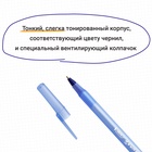 Ручки шариковые 4 штуки BIC Round Stic Classic, узел 1.0 мм, среднее письмо, синие чернила - Фото 8