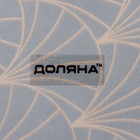 Этажерка - фруктовница круглая Доляна «Золотое перо», 2 яруса, d=25/20 см, стекло, цвет чёрный - Фото 6