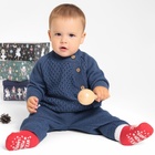 Комплект вязаный Крошка Я, рост 80-86 см - фото 25562942