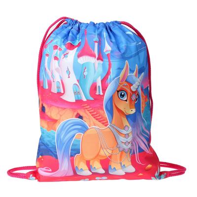 Мешок для обуви 420 х 330 мм, Оникс МО-20, "Мир единорогов"