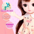 Кукла модная «Паола» в платье, МИКС - Фото 3