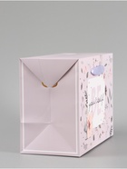 Пакет - коробка подарочный «Будь собой», 20×28×13 см - Фото 3