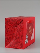 Пакет - коробка подарочный «Всё для тебя», 20×28×13 см - Фото 3