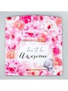 Пакет подарочный-коробка, 20×28×13 см Born to be awesome, упаковка, Me To You 5142506 - фото 16838689