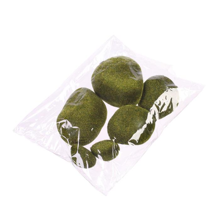Мох искусственный «Камни», набор 6 шт., Greengo - фото 1908606888