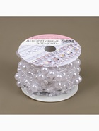 Жемчуг на леске, 3/8 мм, 9±0.5 м, белый - Фото 5