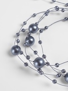 Жемчуг на леске, 3/8 мм, 9±0.5 м, серый - Фото 2