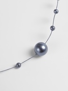 Жемчуг на леске, 3/8 мм, 9±0.5 м, серый - Фото 3