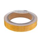 Светоотражающая лента, самоклеящаяся, желтая, 2 см × 8 м - Фото 2