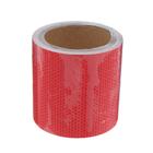 Светоотражающая лента, самоклеящаяся, красная, 10 см × 5 м - Фото 4
