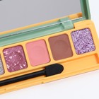 Палетка теней для век, с жемчужным блеском, 8 цветов - Фото 4