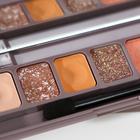 Палетка теней для век, с жемчужным блеском, 8 цветов - Фото 3