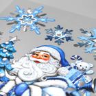 Наклейки- голограммы Room Decor «Дед Мороз с ёлочкой» 24×41 см - Фото 2