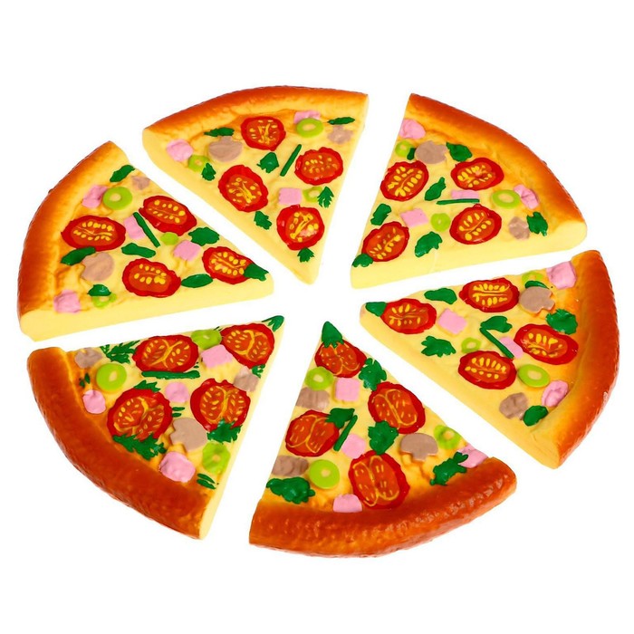 Резиновая игрушка «Пицца» 48083
