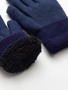 Перчатки мужские MINAKU «Меланж», размер 8-9, синий - Фото 5