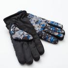 Перчатки зимние мужские MINAKU "Хаки", цв.голубой, р-р 8 (25 см) - Фото 2