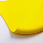 Нагрудник детский силиконовый с карманом «Ананасик» - фото 45681252