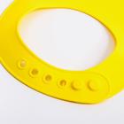 Нагрудник детский силиконовый с карманом «Ананасик» - фото 45681253