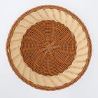 Корзинка для фруктов и хлеба Доляна «Молочный шоколад», d=24 см - фото 24068650