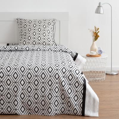 Постельное бельё 1,5 сп Экономь и Я «Лабиринт» 147х210, 150х215, 70х70-1 шт, 120 гр/м2