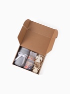 Новогодний подарочный набор «Настоящее счастье» плед и аксессуары - Фото 4