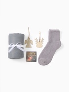 Новогодний подарочный набор «Настоящее счастье» плед и аксессуары - Фото 5