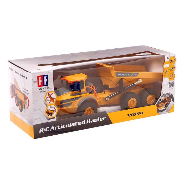 Карьерный Самосвал Volvo, 1:26, работает от аккумулятора 48084
