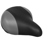 Седло GRAFFITI, комфорт, цвет чёрно-серый - фото 46536907