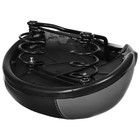 Седло GRAFFITI, комфорт, цвет чёрно-серый - фото 46536908