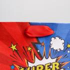 Пакет подарочный крафтовый вертикальный, упаковка, «Супер герой», S 12 х 15 х 5.5 см - Фото 3