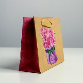 

Пакет крафтовый горизонтальный For you, S 15 х 12 х 5,5 см